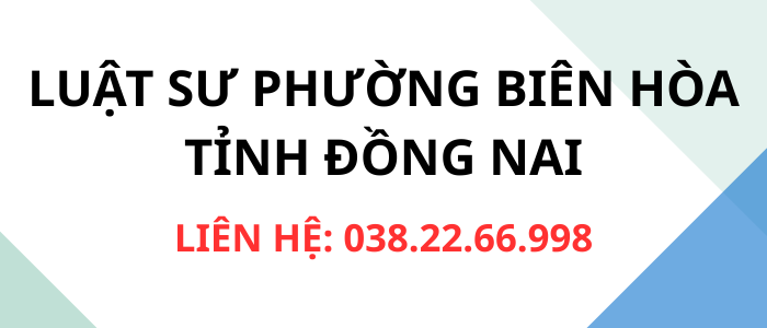 Luật sư phường Biên Hòa