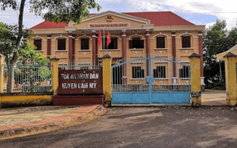 Địa chỉ Tòa án nhân dân Khu vực 5 tỉnh Đồng Nai